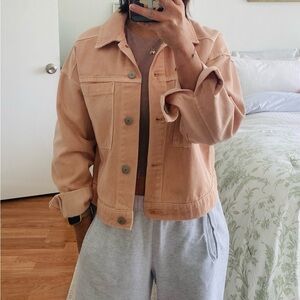 Old Navy Light Coral Jean Jacket